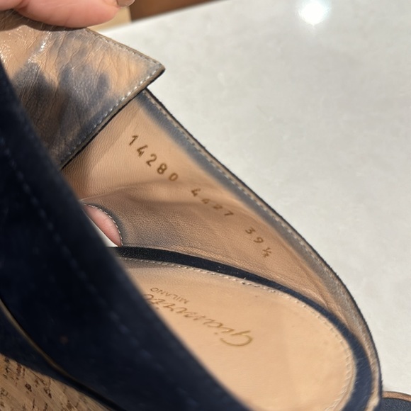 Gianvito Rossi wedge size 39.5 - Picture 6 of 7